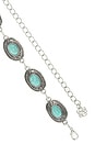 view 3 of 3 Lovers + Friends Lucia Belt in Blue Silver