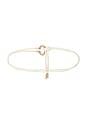 view 2 of 3 Lovers + Friends Daniela Belt in Yellow Gold