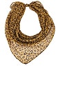 view 2 of 3 Roxie Headscarf in Brown Leopard