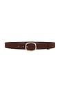 view 1 of 3 Perry Belt in Brown Suede