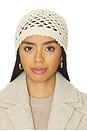 view 1 of 3 Dionne Crochet Hat in Cream