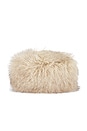 view 3 of 3 Clara Faux Fur Hat in Mushroom