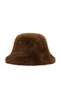 view 2 of 2 Lisa Bucket Hat in Brown