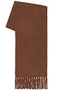 view 2 of 3 ÉCHARPE LOUISA in Dark Brown