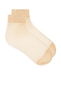 view 1 of 2 Heidi Sheer Sock in Nude