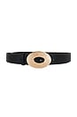 view 1 of 3 Seline Belt in Black/gold
