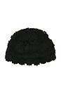 view 3 of 3 Juliet Crochet Hat in Black