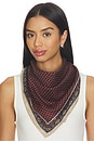 view 1 of 4 Olivia Scarf in Brown Multi