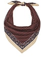 view 3 of 4 Olivia Scarf in Brown Multi