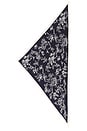 view 4 of 4 Emma Triangle Scarf in Navy