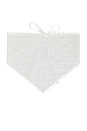 view 1 of 2 PAÑUELO JOSEFINA in White