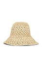 view 1 of 2 Rosal Crochet Hat in Natural