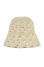 view 3 of 3 Cori Raffia Hat in Natural
