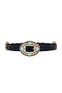 view 1 of 3 CEINTURE GYPSY in Black & Turquoise