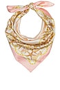 view 1 of 2 Reese Scarf Top in Baby Pink Scarf Print