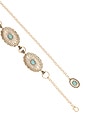 view 3 of 3 CEINTURE REN in Gold & Turqoise