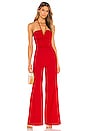 view 1 of 3 Kris Jumpsuit in Cherry Red