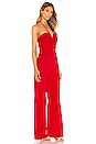 view 2 of 3 Kris Jumpsuit in Cherry Red