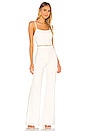 view 1 of 4 Lavinia Jumpsuit in White