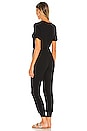 view 3 of 3 Henley Jumpsuit in Black