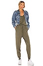 view 4 of 4 Ida Jumpsuit in Olive Green