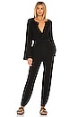 view 1 of 4 Henley Jumpsuit in Black