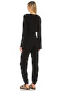 view 3 of 4 Henley Jumpsuit in Black