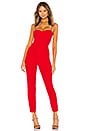 view 1 of 3 Ella Jumpsuit in Red