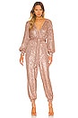 view 1 of 4 Happy Hour Jumpsuit in Rose Gold