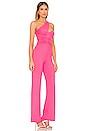 view 2 of 3 Liv Jumpsuit in Hot Pink