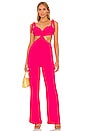 view 1 of 3 Zola Jumpsuit in Passionfruit Pink