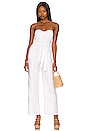 view 1 of 3 Steph Jumpsuit in White