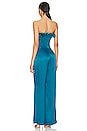 view 3 of 3 Trish Jumpsuit in Deep Cyan