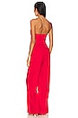 view 3 of 3 Rosalie Jumpsuit in Bright Red