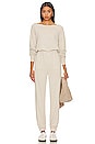 view 1 of 3 x Rachel Caddie Jumpsuit in Sandstone