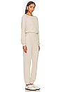 view 2 of 3 x Rachel Caddie Jumpsuit in Sandstone