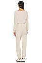 view 3 of 3 x Rachel Caddie Jumpsuit in Sandstone