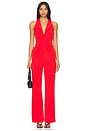 view 1 of 3 Elena Jumpsuit in Red