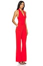 view 2 of 3 Elena Jumpsuit in Red