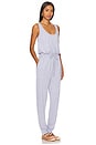 view 2 of 3 Kara Jumpsuit in Heather Grey