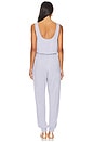 view 3 of 3 Kara Jumpsuit in Heather Grey