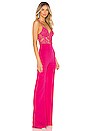 view 2 of 3 Roxy Jumpsuit in Hot Pink