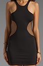 view 5 of 6 Heartthrob Dress in Black Mesh