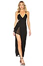 view 2 of 4 Estrella Gown in Black