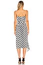 view 3 of 3 Ellie Midi Dress in Black & White