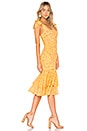 view 2 of 3 Day Keeper Midi Dress in Goldenrod Ditsy