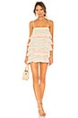 view 1 of 4 Liv Dress in Spring Rainbow
