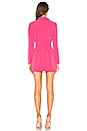 view 3 of 3 City Blazer Dress in Magenta Pink