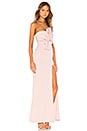 view 2 of 3 SOL ストラップレスガウン in Rose