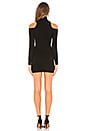 view 3 of 3 Zipper Sweater Dress in Black